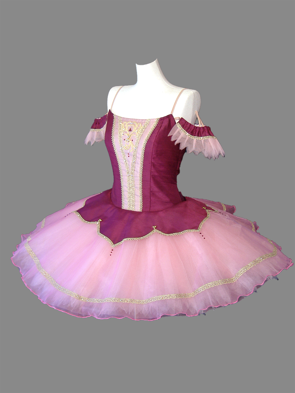 179 バレエ 衣装 クラシックチュチュ ピンク ホワイト 安いオンライン